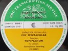 Tom Paxton - Stereo Pop Special-5 LP 1972 BBC Transcription Services NM/