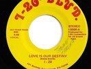 MODERN SOUL BOOGIE DISCO 45 by I-20 LOVE IS OUR DESTINY HEAR CLIP RARE