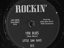 LITTLE SAM DAVIS: 1958 blues / goin' home to mother ROCKIN' Single 78 RPM
