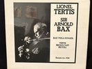 LIONEL TERTIS viola - BAX Sonata (with Bax); Broadcast Recital - PEARL LP UK NM