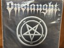 Onslaught-The Force UK 1st press thrash metal LP Under One Flag Nige Rockett