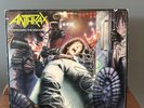 Anthrax Spreading The Disease Vinyl Record OG 1985 Allied Pressing - Signed