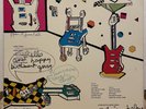 SIGNED Art Rock LP ADRIAN BELEW Twang Bar King ISLAND Autographed By Band