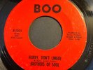 Brothers Of Soul  Hurry Don't Linger Northern Soul 7