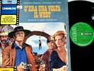 ENNIO MORRICONE C'ERA UNA VOLTA IL WEST SOUNDTRACK LP OST SCORE CINEMATRE VINYL