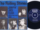 THE ROLLING STONES Jumpin' Jack Flash Danish 45PS 1968 Decca 7”