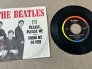Vintage 1960s The Beatles Please,Please me & From Me To You 45 W/Original Cover