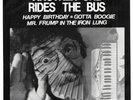 Weird Al Yankovic Another One Rides Bus Birthday Boogie Frump 45 picture sleeve