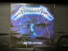 Metallica ride the lightning 1984 original vinyl with militia insert