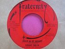 KENNY SMITH - Deep in My Heart / Money Talks - clean 45 rpm - Fraternity 934