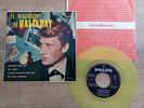 JOHNNY HALLYDAY: ep 45t spain yellow disc el madison