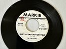 The Crestones 45 She’s A Bad Motorcycle & The Grass Hopper Dance Markie M-117 NM
