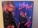 Lita Ford-OG Dancing on the Edge Signed by Lita and Randy Castillo (Ozzy) RIP
