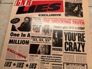 Guns N Roses G’N’R Lies Lp Vinyl Album OG 1988 1st Press Insert UNCENSORED NM/VG