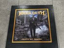 Megadeth Death By Design FYE Limited Edition Signed 4 LP Box Set  - Alt Cover