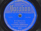 FLETCHER HENDERSON Stampede / Great Caesar'S Ghost VOCALION 3534 VG+ 78 1937 10