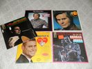 6 GEORGE JONES RECORD LP'S SHINE ON-WINE ROSES-PIC OF ME-LOVE BUG-WHY BABY-HANK