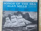 Folkways Records  Alan Mills Songs Of The Sea  Blue Cover  VG+ with Booklet 1957