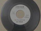 Bill Baker Del Satins DOOWOP 45 Is It A Dream/I Wanna Know AUDICON DJ VG+++ HEAR