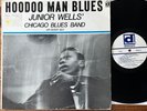 Junior Wells +  Buddy Guy – Hoodoo Man Blues 1974 blues LP vinyl Delmark Chicago
