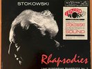 STOKOWSKI Rhapsodies RCA LIVING STEREO 1961 LP  TAS LIST Hype Sticker HEAR  RARE