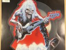 IRON MAIDEN-FEAR OF THE DARK LIVE-OG UK EMI SHAPED P/D -TAILGUNNER MISPRESS