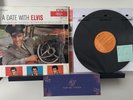 Elvis Presley LP LSP-2011(e) A Date with Rare ORANGE RIGID Vinyl Shrink