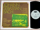ESTHER NYFFENEGGER cello sonatas BACH Swiss ED1 ARMIDA STEREO LP MINT