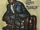JOHN LEE HOOKER TRAVELIN' 1960 ORIGINAL US MONO DG BLUES LP VE JAY 1023