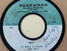 NAT HALL-WHY + 1 UNKNOWN SONG, RARE 7