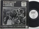 KERRVILLE FOLK FESTIVAL 1975 2x LP, booklet T. Van Zandt Guy Clark Augie Meyer +