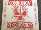Corrosion Of Conformity – Eye For An Eye TXLP04 RARE Red Vinyl No Core