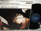 HELMUTH RILLING J.S. Bach Orgelmeisterwerke 1974 Denon Japan Organ LP vinyl