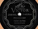 RARE OLD-TIME COUNTRY 78 Fiddlin' Jim Pate (Victor V-40170) (1929) TX fiddling