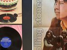 ROLLING STONES LET IT BLEED VINYL 1969 VG * ROLLING STONES LET IT BLEED POSTER