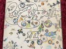 LED ZEPPELIN - III - UK LP (1970) 'Do what thou wilt' A5/B5 ATLANTIC PLUM  G+