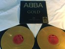 ABBA GOLD LIMITED EDITION GOLD COLOURED DOUBLE VINYL LP VERY GOOD CONDITION