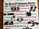 SOLOMON BURKE, The Best Of LP Vinyl ATLANTIC Record 1965 VG+ Rare Funk Soul