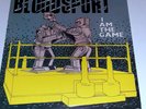 Bloodsport The Game Homestead Insert 1985 Naked Raygun Effigies Chicago Punk Lp
