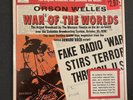 ORSON WELLS - WAR OF THE WORLDS, EVOLUTION 4001, STEREO 2 LP, 1969, SEALED