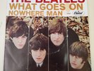 Beatles NOWHERE MAN / WHAT GOES ON (ROCK N ROLL 45/PS) #5587 PLAYS VG++ NO NOISE