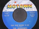 SUPREMES: your heart belongs to me / seventeen MOTOWN 7