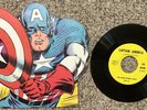 CAPTAIN AMERICA Record 45 RPM Song & Story 7