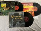 Richard Rogers Victory at Sea Volumes 1 2 & 3 Vinyl LP Records AND  Time Capsule