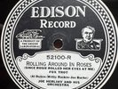 Edison Diamond Disc 52100: Joe Herlihy Orch & Duke Yellman Orch: Rolling Around