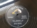 VG CONDITION ELVIS LAQUER 78 RECORD ALL SHOOK UP SOUNDS FANTASTIC.