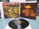 Iron Maiden -Piece of Mind - Vinyl LP- 1st US Press -Sterling ''BOLLOCKS'' - VG