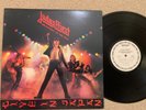 JUDAS PRIEST unleashed in the east vinyl RARE WHITE LABEL PROMO LP EXC/EXC