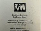 Ram in Mono Paul & Linda McCartney 2012 Numbered Ltd. Edition  Sealed  Rare