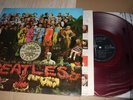 THE BEATLES : SGT PEPPER RED VINYL LP 1967 ODEON OP 8163 JAPAN +OIS